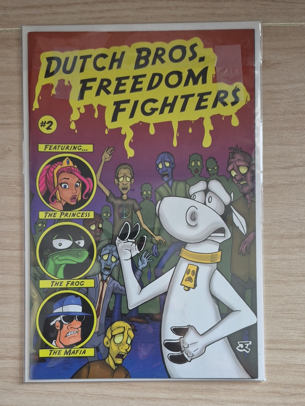 Dutch Bros Freedom Fighters Comic Book #2